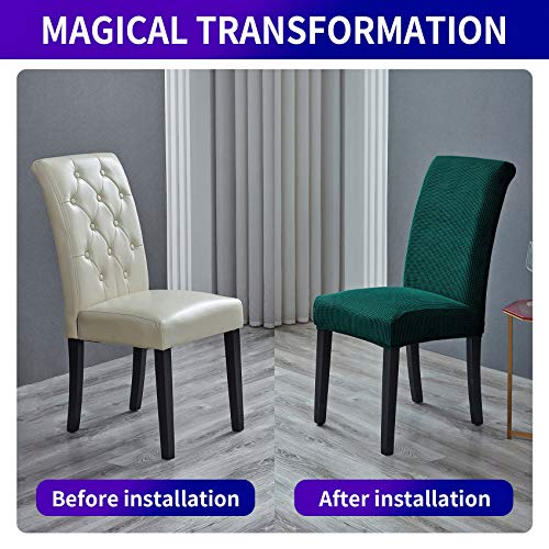 Chair Covers for Dining Room Set of 2