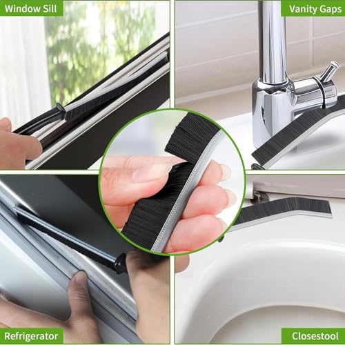 Commercial Grade Crevice Cleaning Brush Set (5 Count)