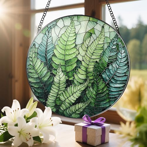 8'' Fern Plant Sun Catcher Ornament