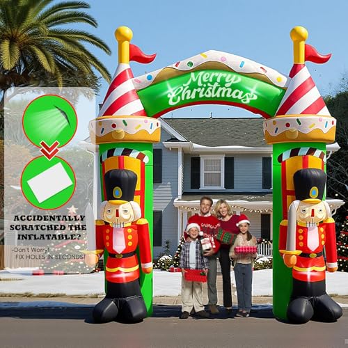 9FT Christmas Inflatable Archway