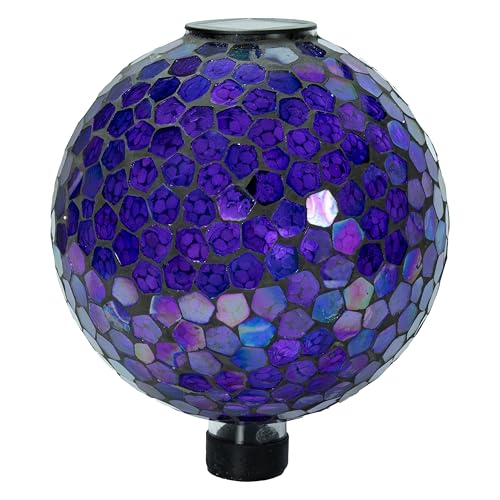 Sunnydaze Solar Gazing Ball for Garden