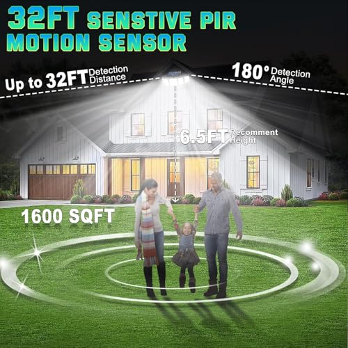 Solar Lights Outdoor Waterproof Motion Sensor (3 Count)