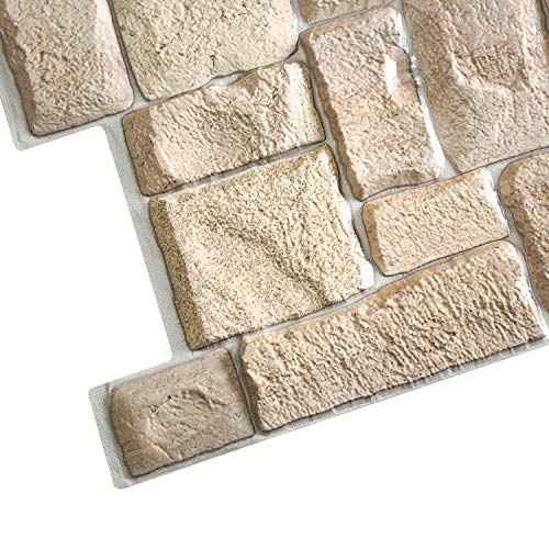 PG7005 Beige Faux Limestone (5.61 Sq Ft)