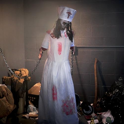 Life Size 5.2 (63" Convulsing Nurse)