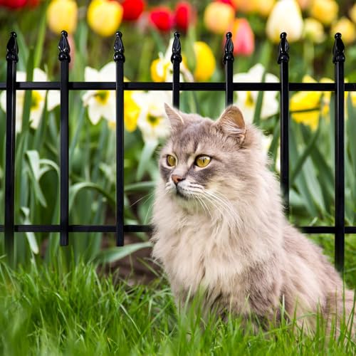 Metal Decorative Garden Fence 22" Wide x 18" High (36 Sq Ft)