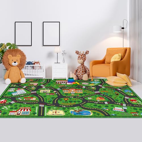 Kids Playmat Rug 8x10 ft
