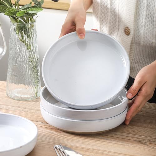 Pasta Bowls Set of 4 with Sesame Glaze Finish (26 Count)