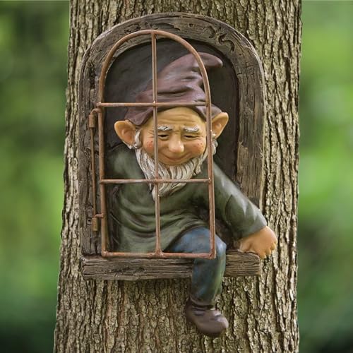 Gnome Big Tree Faces Garden Decor