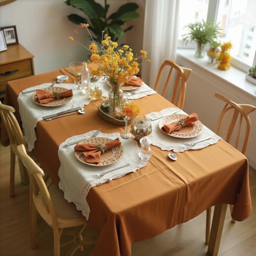 Fall Tablecloth Rectangular 60 x 120 Inch