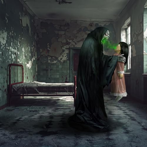 Soul Sucker Demon Reaper with Child by Tekky (6.2' Soul Sucking Reaper)