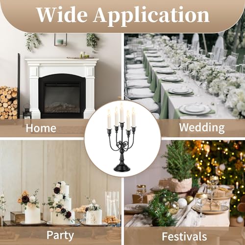 Halloween Candelabra Candle Holder (6 Count)