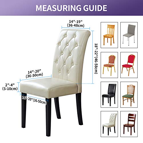 Chair Covers for Dining Room Set of 4