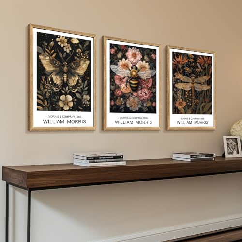 William Morris Wall Art Set of 3 (3 Count)