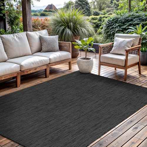 Outdoor Rug 10x14 Modern Area Rugs for Large Indoor and Outdoor Patios and Porches (139.9997 Sq Ft)