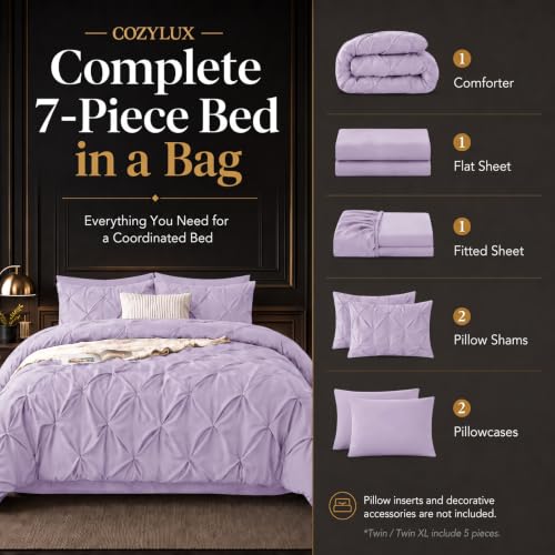 Full Size Comforter Sets Lavender