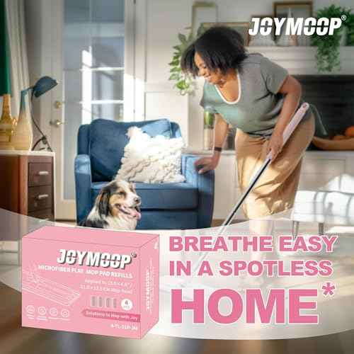 Flat Mop Pads (4 Count)
