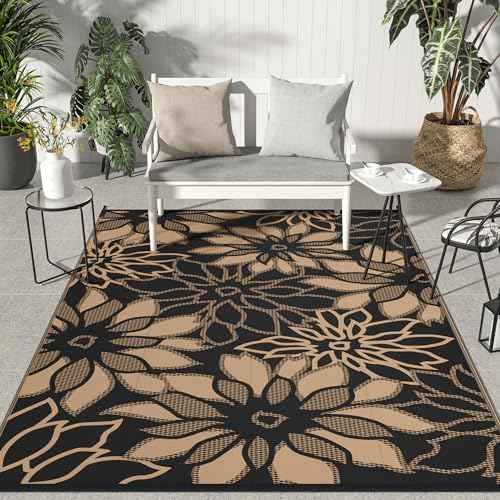 Outdoor Rug Waterproof Plastic Rugs for Patio
