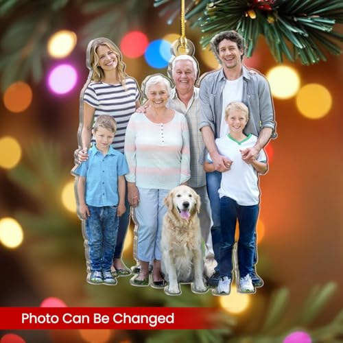Personalized Custom Photo Acrylic Ornament