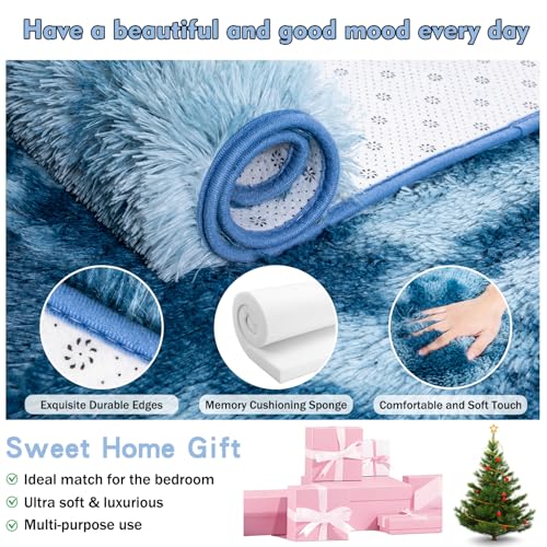 Soft Rug for Living Room Bedroom Large Comfy Modern Shaggy Fuzzy for Kids (35 Sq Ft)
