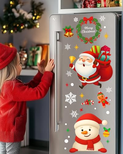 Christmas Window Clings (9 Count)