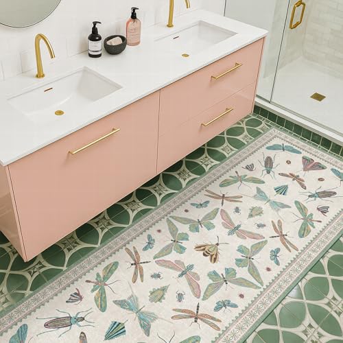 Boho Bathroom Runners (12 Sq Ft)