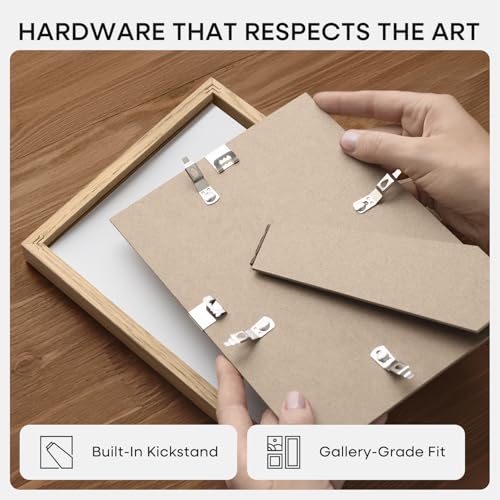 8x10 Natural Oak Picture Frame (2 Count)