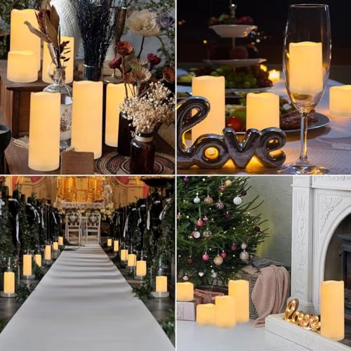 Flameless Battery Operated Outdoor Waterproof Set of 12 (12 Count)
