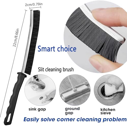 Commercial Grade Crevice Cleaning Brush Set (5 Count)