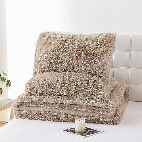 Fluffy Queen Comforter Set