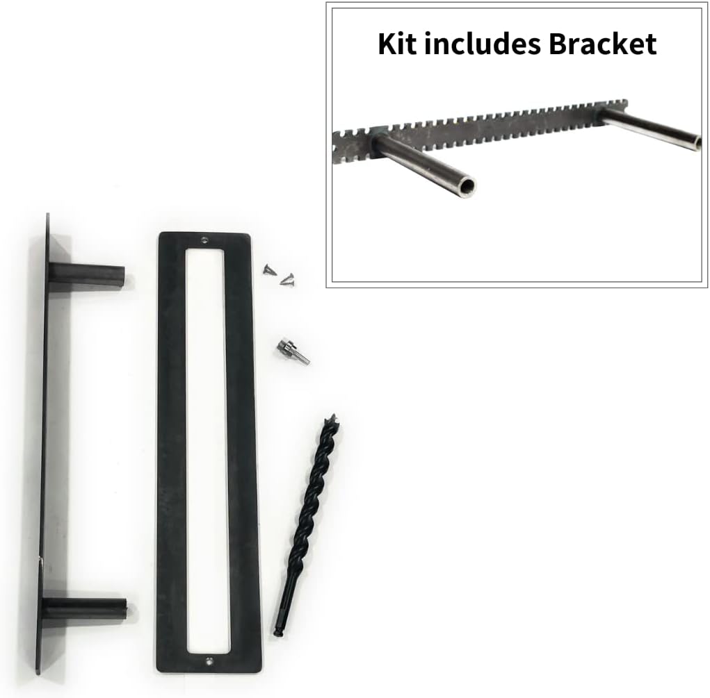Floating Shelf Brackets - Sheppard Brackets - Easy Install - Heavy Duty (22 inch with Build Kit)