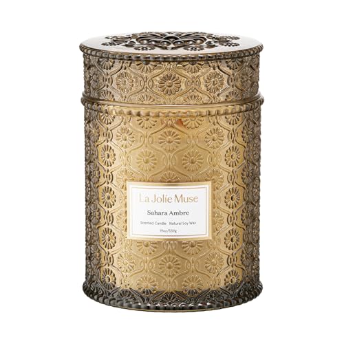 Sahara Amber Scented Candles for Home (19 Ounce)