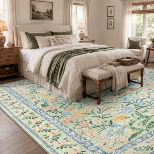 Machine Washable Area Rugs 9x12