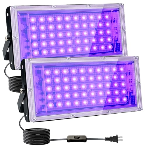 2 Pack 50W Black Lights (2 Count)