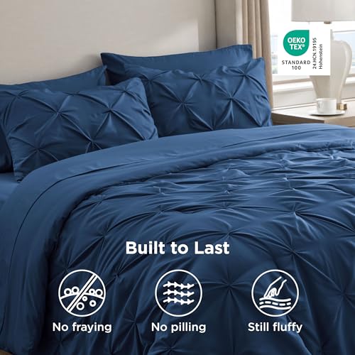 7 Piece Queen Comforter Set & Sheet Set