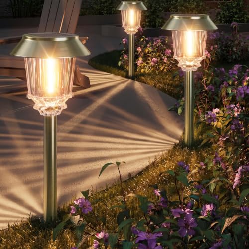 Solar Lights Outdoor Pathway (6 Count)