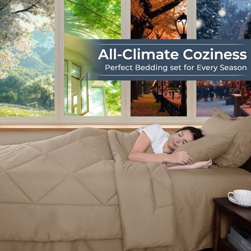 7 Piece King Comforter Set