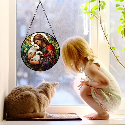 Stained Glass Window Hanging