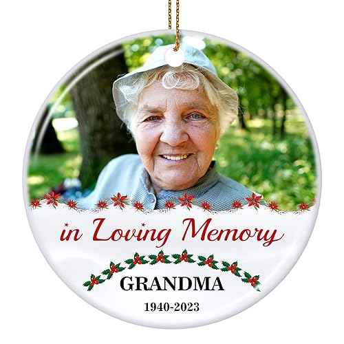 Personalized Memorial Christmas Ornament
