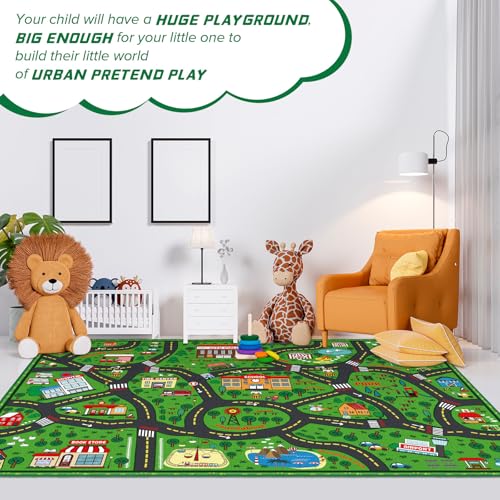 Kids Playmat Rug 8x10 ft