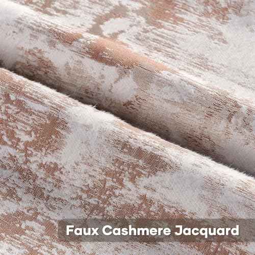 Pack of 2 Faux Cashmere Throw Pillow Covers 24x24 Inch