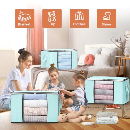 90L Large Storage Bags (8 Count)