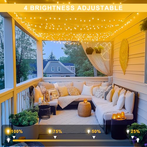 800 LED String Lights Indoor Outdoor Christmas Lights Plug in (131 Foot)