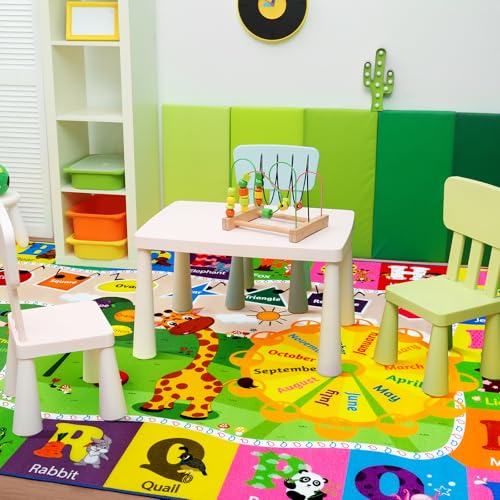 BENRON 9x12 Kids Rug for Playroom Classroom (108 Sq Ft)