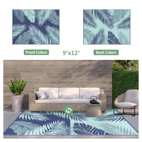 Outdoor Rug Waterproof Plastic Rugs for Patio