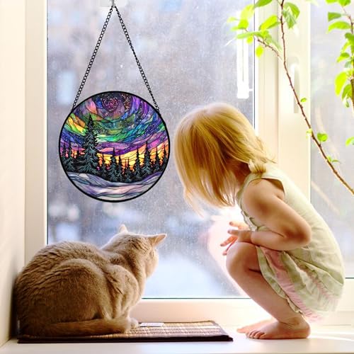 Stained Glass Window Hanging