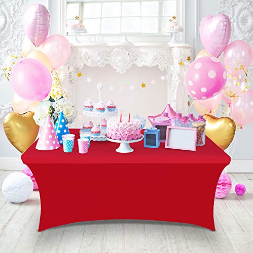 Bulk 10 Pack 6Ft Tablecloths for Hotels (10 Count)