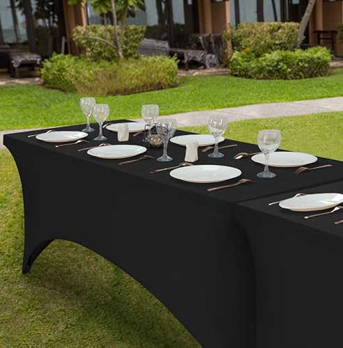 Spandex Table Cloth 2 Pack [4FT (2 Count)