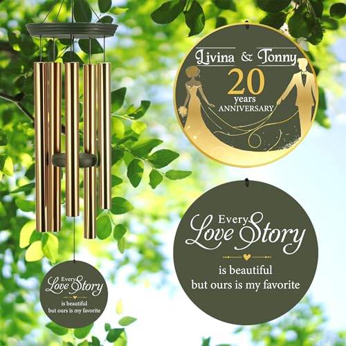 Wedding Memory Day Gifts Wind Chimes Customized