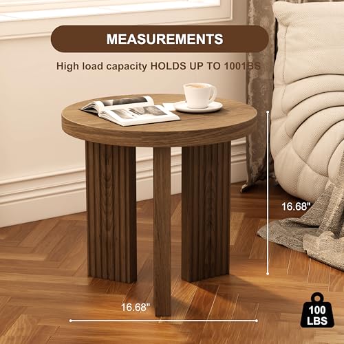 17.52" Small Round Side Table