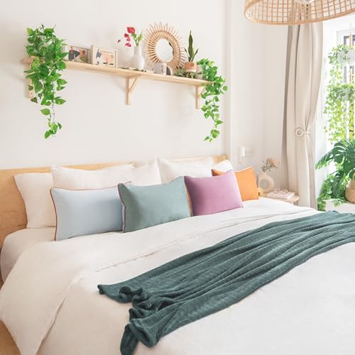 Decorative Throw Pillow Covers Cushion Cases (4 Count)